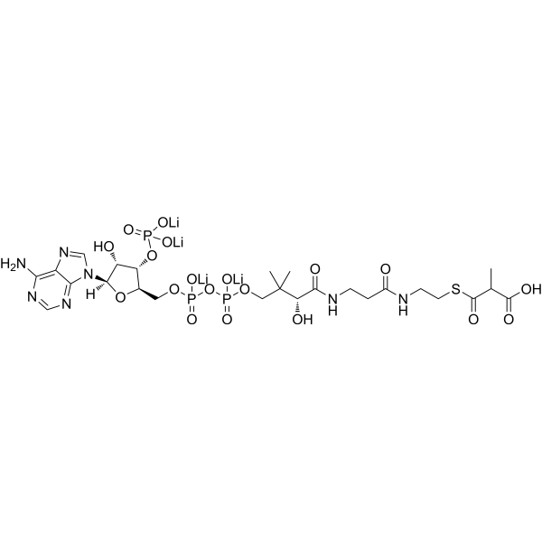 Methylmalonyl coenzyme A tetralithium (Methylmalonyl-CoA tetralithium) 104809-02-1